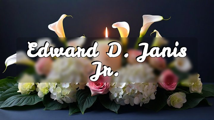 Edward D. Janis Jr., Gering, Nebraska