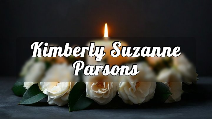 Kimberly Suzanne Parsons, Ellerbe, North Carolina